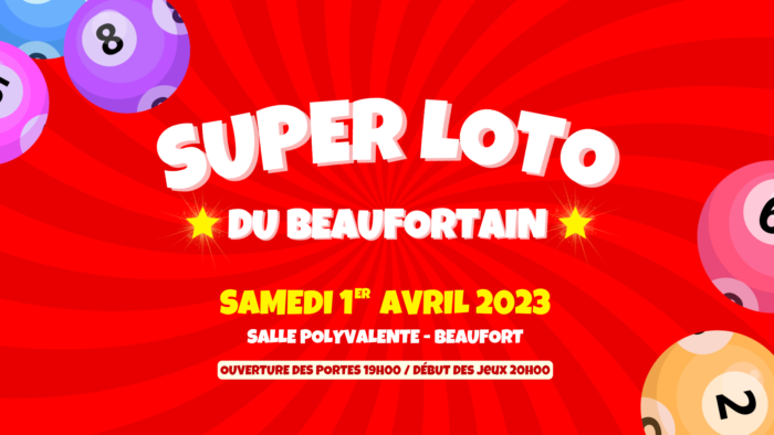 Super loto du Beaufortain ✨
