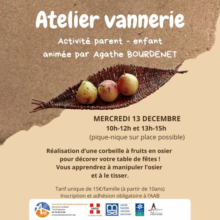Activité Vannerie